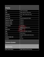 Google Pixel 9a leaked spec sheet