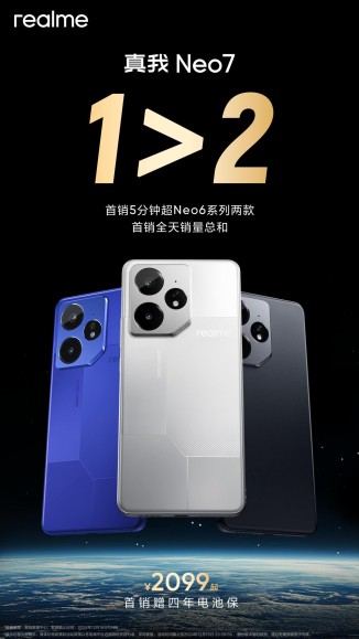 Realme Neo7 posters