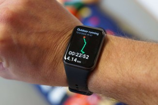 Running with the Smart Band 9 Pro