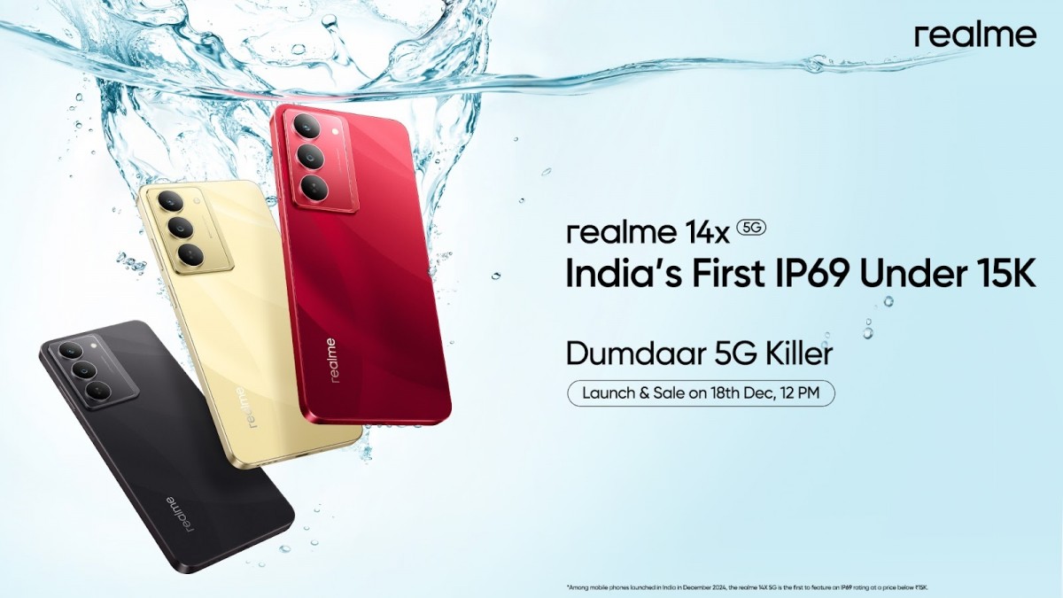 Realme 14x's processor revealed