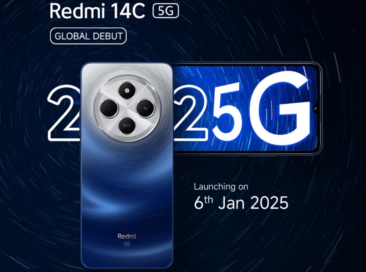 Redmi 14C 5G's launch date announced