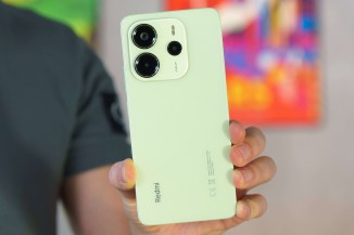 The Redmi Note 14 4G is pretty in Lime Green