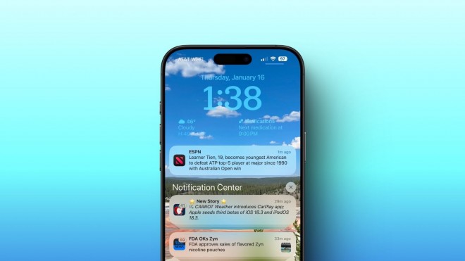 Updated Notification Summaries on iOS 18.3 Beta 3 (credit: MacRumors)