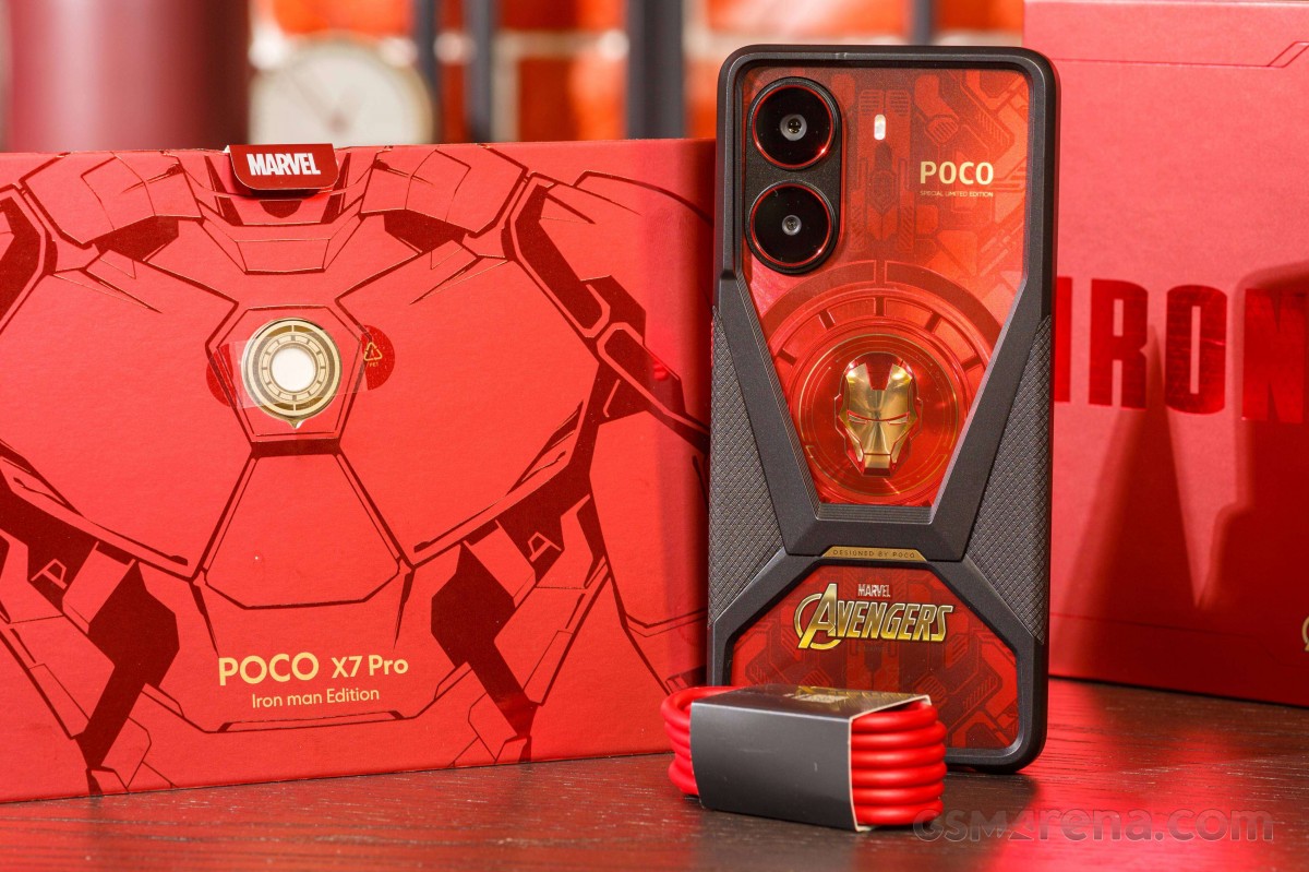 Poco X7 Pro Iron Man Edition in for review