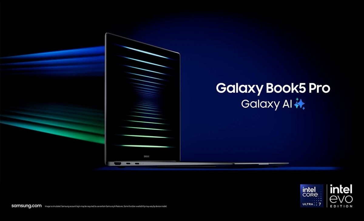 Samsung unveils 14'' and 16'' Galaxy Book5 Pro, 15'' Galaxy Book5 360