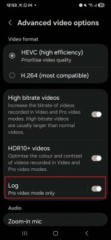 Samsung Galaxy S24 Ultra gets Log video recording feature with One UI 7 beta update