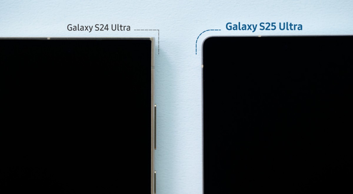 Official Galaxy S25 Ultra unboxing details  the rounded corners, slimmer design and camera rings