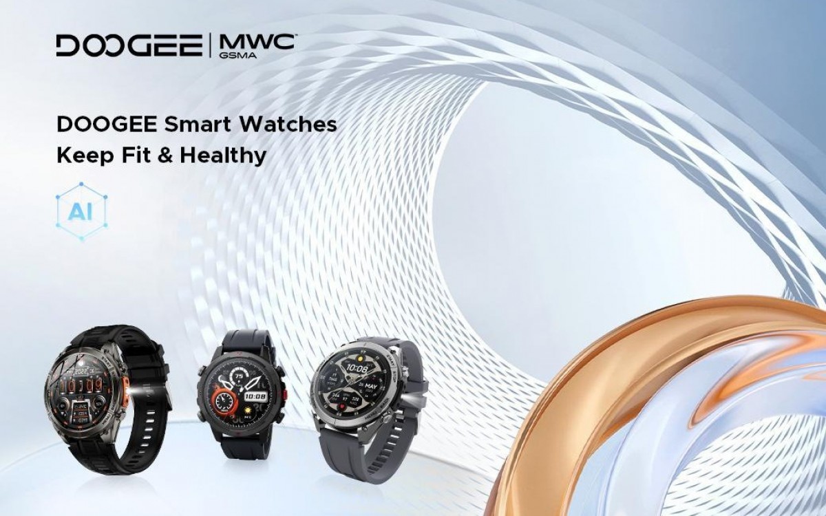 Doogee expands product portfolio with two tablets and three smartwatches