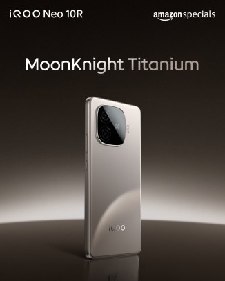 iQOO Neo 10R in: MoonKnight Titanium