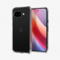 Google Pixel 9a in Spigen Ultra Hybrid Back Cover case