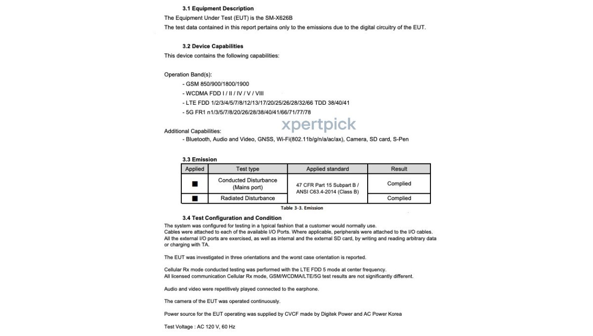 Samsung Galaxy Tab S10 FE+ stops by the FCC